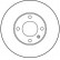 Disque de frein DF1518 TRW, Vignette 3