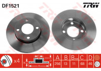 Disque de frein DF1521 TRW