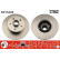 Disque de frein DF1524S TRW, Vignette 2