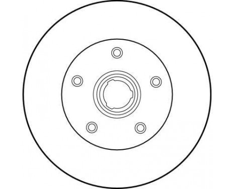 Disque de frein DF1540 TRW, Image 3
