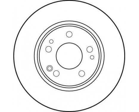 Disque de frein DF1581 TRW, Image 2