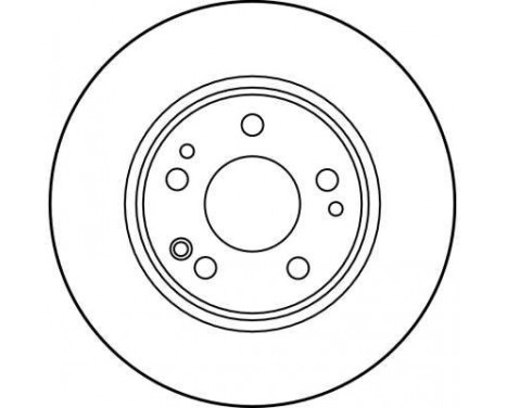 Disque de frein DF1585 TRW, Image 3