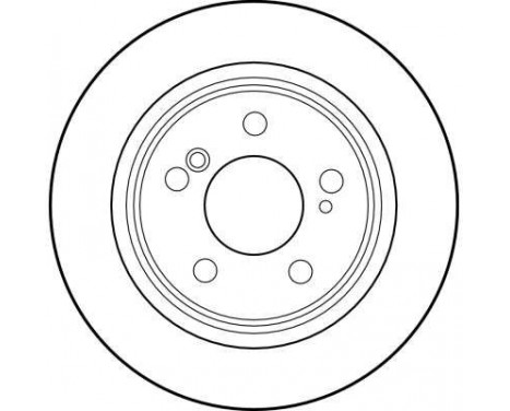 Disque de frein DF1595 TRW, Image 2