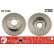 Disque de frein DF1596 TRW