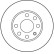 Disque de frein DF1607 TRW, Vignette 2