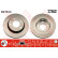 Disque de frein DF1614 TRW