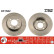 Disque de frein DF1662 TRW