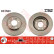 Disque de frein DF1663 TRW