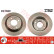 Disque de frein DF1669 TRW