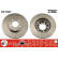 Disque de frein DF1697 TRW