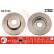 Disque de frein DF1743 TRW