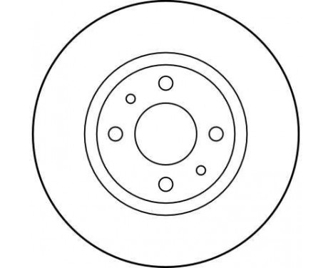 Disque de frein DF1747 TRW, Image 4