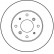 Disque de frein DF1811 TRW, Vignette 2