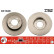 Disque de frein DF1828 TRW, Vignette 3