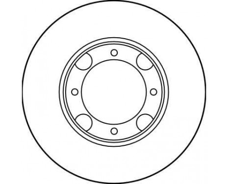 Disque de frein DF1958 TRW, Image 2