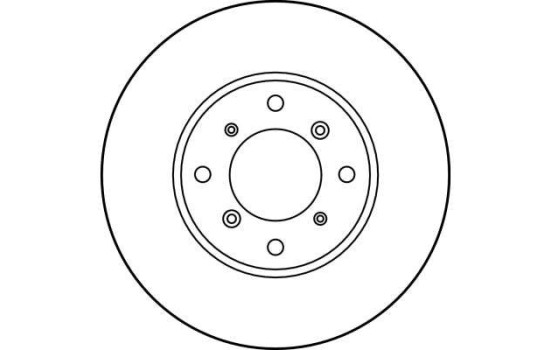 Disque de frein DF1963 TRW, Image 2