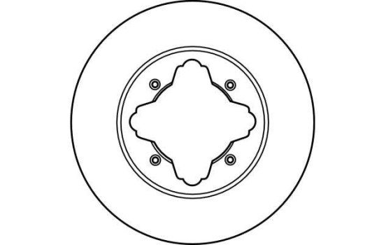 Disque de frein DF2024 TRW, Image 3