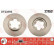 Disque de frein DF2389S TRW