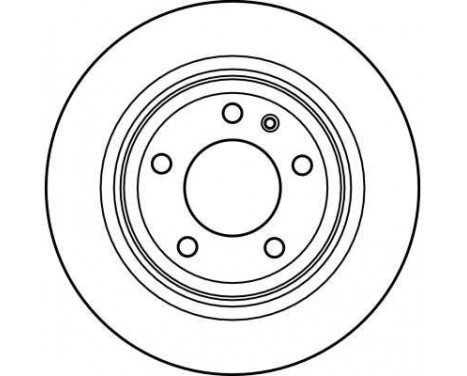 Disque de frein DF2557 TRW, Image 3