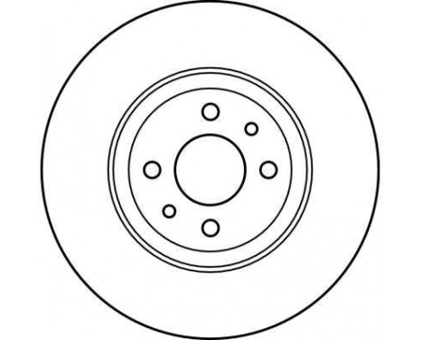 Disque de frein DF2566 TRW, Image 4