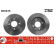Disque de frein DF2575 TRW