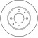 Disque de frein DF2575 TRW, Vignette 2