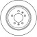 Disque de frein DF2582 TRW, Vignette 2