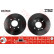 Disque de frein DF2590 TRW