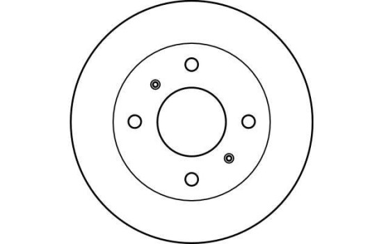 Disque de frein DF2590 TRW, Image 3