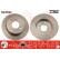 Disque de frein DF2592 TRW