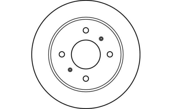 Disque de frein DF2592 TRW, Image 3