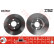 Disque de frein DF2597 TRW
