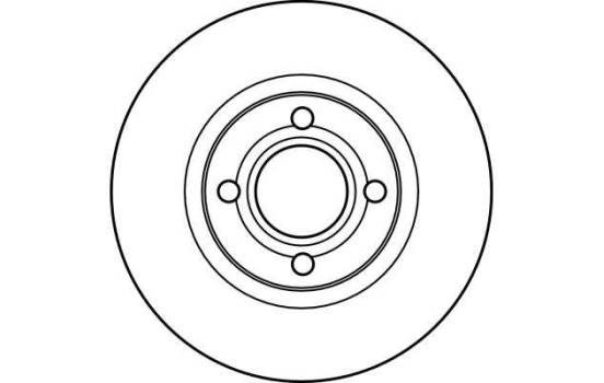 Disque de frein DF2601 TRW, Image 3