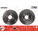 Disque de frein DF2622 TRW
