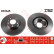 Disque de frein DF2645 TRW