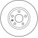 Disque de frein DF2645 TRW, Vignette 3
