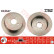 Disque de frein DF2647 TRW