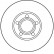 Disque de frein DF2650 TRW, Vignette 3