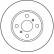 Disque de frein DF2658 TRW, Vignette 3