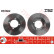 Disque de frein DF2662 TRW