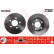 Disque de frein DF2666 TRW