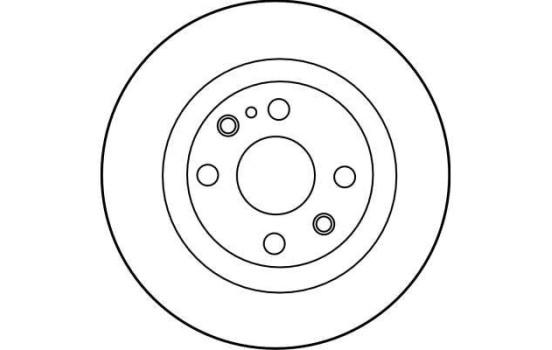 Disque de frein DF2703 TRW, Image 2