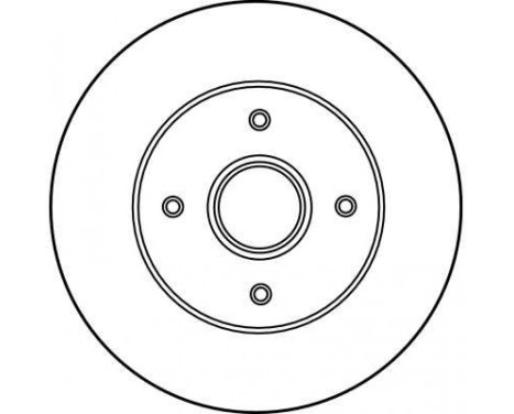 Disque de frein DF2706 TRW, Image 4