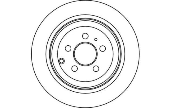 Disque de frein DF2715 TRW, Image 3