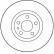 Disque de frein DF2716 TRW, Vignette 3