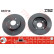 Disque de frein DF2719 TRW