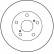 Disque de frein DF2724 TRW, Vignette 3