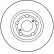 Disque de frein DF2742 TRW, Vignette 3