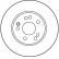 Disque de frein DF2749 TRW, Vignette 2
