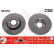 Disque de frein DF2751 TRW